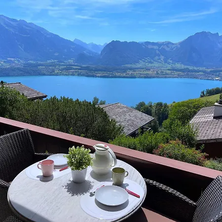Διαμέρισμα Concierge With Scenic Views And Long By Swisshut Sigriswil
