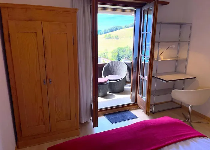 Concierge With Scenic Views And Long By Swisshut Sigriswil