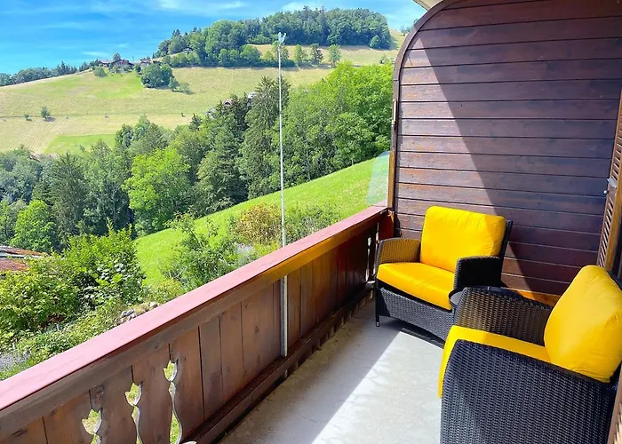 Concierge With Scenic Views And Long By Swisshut * Sigriswil